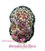 Coroa de Flores Dupla, Para Velório, Com Flores Variadas e Coloridas - COR000012