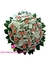 Coroa de Flores Para Velório Com Flores Brancas e Tons de Cor de Rosa - COR000006