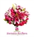 Imagem do Buquê de Noiva em Formato Redondo de Lírios Pink - BN00010