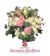 Buquê de Noiva em Formato Redondo Desconstruído de Delicadas Flores como Rosas, Rosa Sprays, Folhagens e Flores Secas - BN00050 na internet
