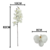 Haste de Orquídea Artificial (Tecido) - comprar online