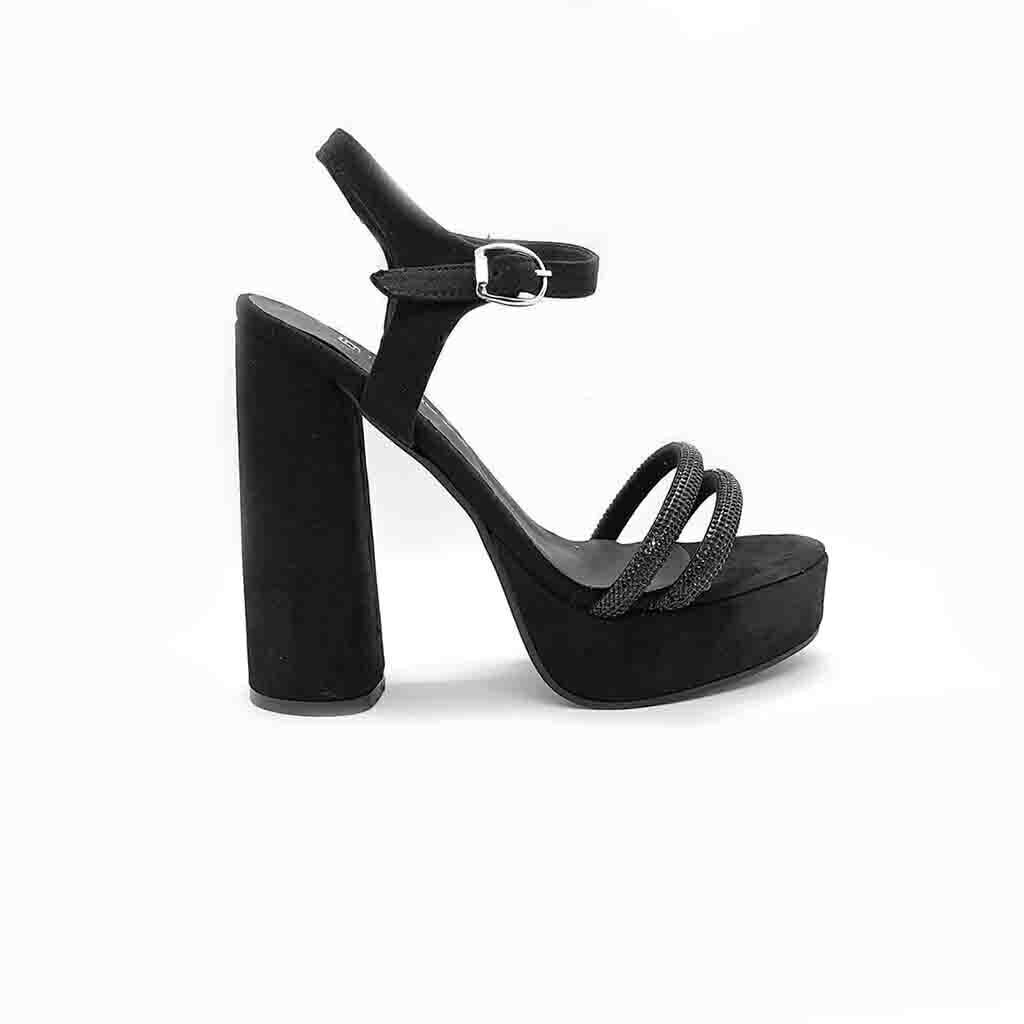 Sandalias Vestir Fiesta Noche Strass Mujer 1 520