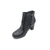 Botas Botinetas Combinadas Confort Taco 8cm Mujer 130215 - comprar online