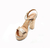 Sandalias Ajustables Fiesta Mujer Plataforma Taco 13 Cm 6282-455