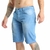 Bermuda Jeans masculina lavadas Kit com 3 Vira Lata wear Originais - Vira Lata Wear