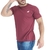 Camiseta Masculina Básica Rosa Bebê Slim Fit 100% Algodão Varias Cores Vlw - loja online