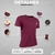 Imagem do Camiseta Basica Gola Careca 100% Algodão slim Kit 3 unidades