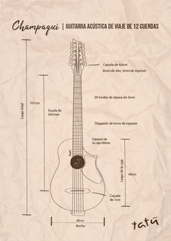 Champaqui (Guitarra 12 ACÚSTICA) - comprar online