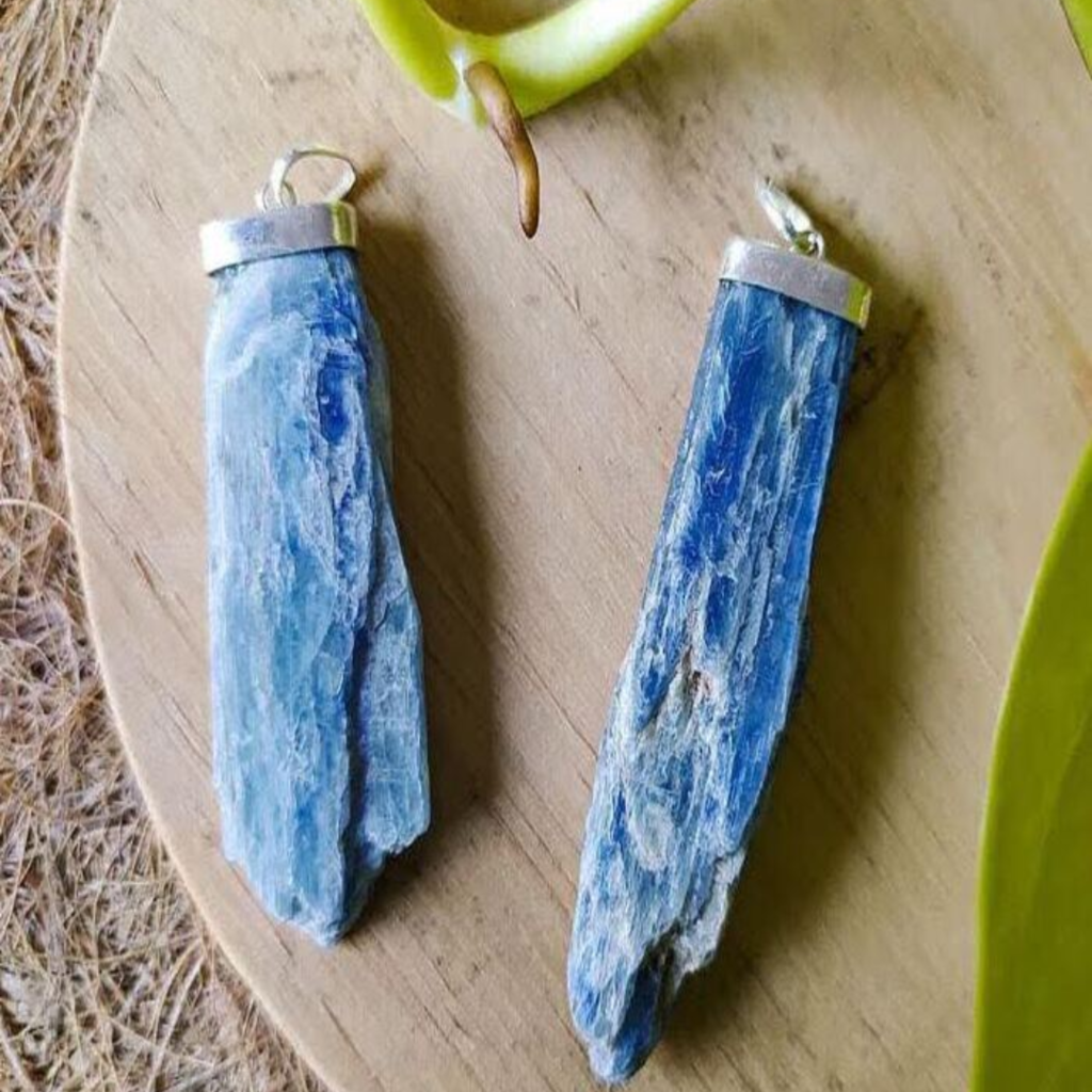 pingente gota pedra natural azul cobalto - Metal Elo - Atacado de Semijoias  para Revenda