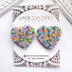 Aretes Daniela Tuti Pastel