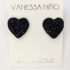 Aretes Mildred Negro