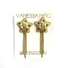 Aretes Aurora Blanco