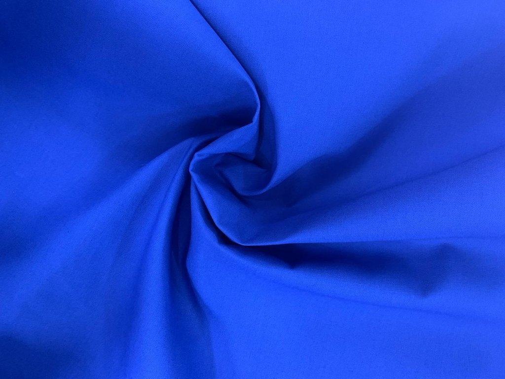 Tela Toalla Microfibra Azul Francia 