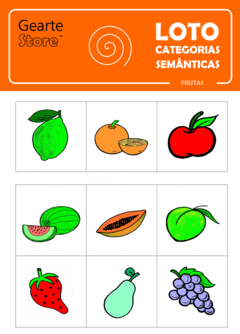 Loto / Categorias Semânticas / Frutas - comprar online