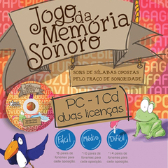 Jogo da Memória Sonoro (JMS) - comprar online