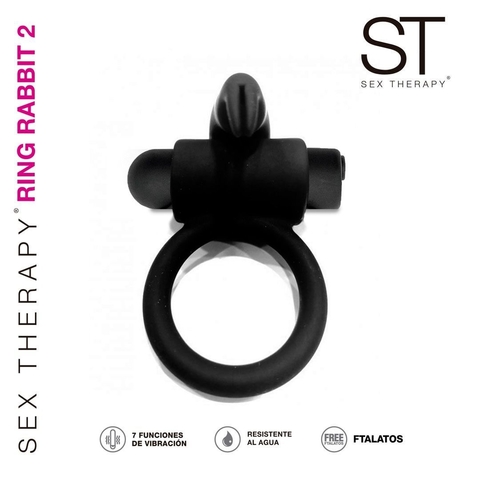 Anillo Vibrador Ring Rabbit 2 Recargable