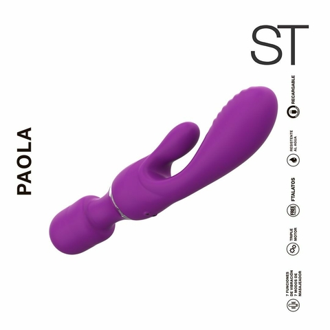 Wand Masajeador y Doble Estimulador Paola