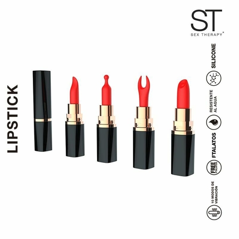 Lipstick - Labial Vibrador Recargable