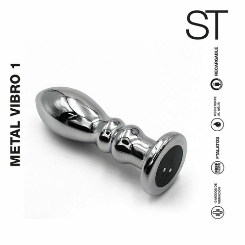Metal Plug Vibro 2 - Recargable