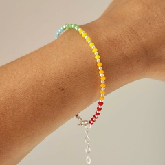 PULSERA CRISTAL MULTICOLOR SAIDI - tienda online