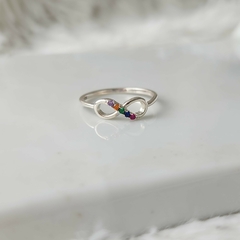 ANILLO INFINITO MULTICOLOR - comprar online