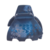 N747la Prendedor grande lloret azul mesclado 6,2x6,0cm
