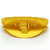 N749YE Prendedor Yellow Matte 8,5x4,0cm - comprar online