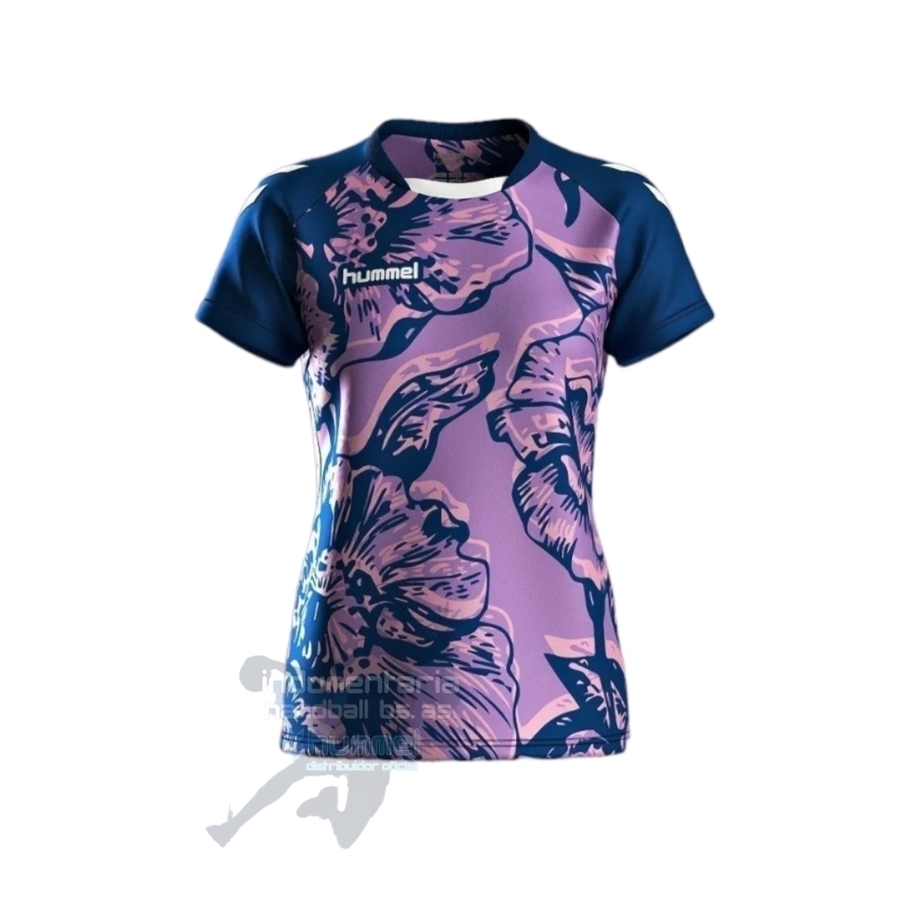 Remeras de Entrenamiento entalladas Sublimadas HUMMEL