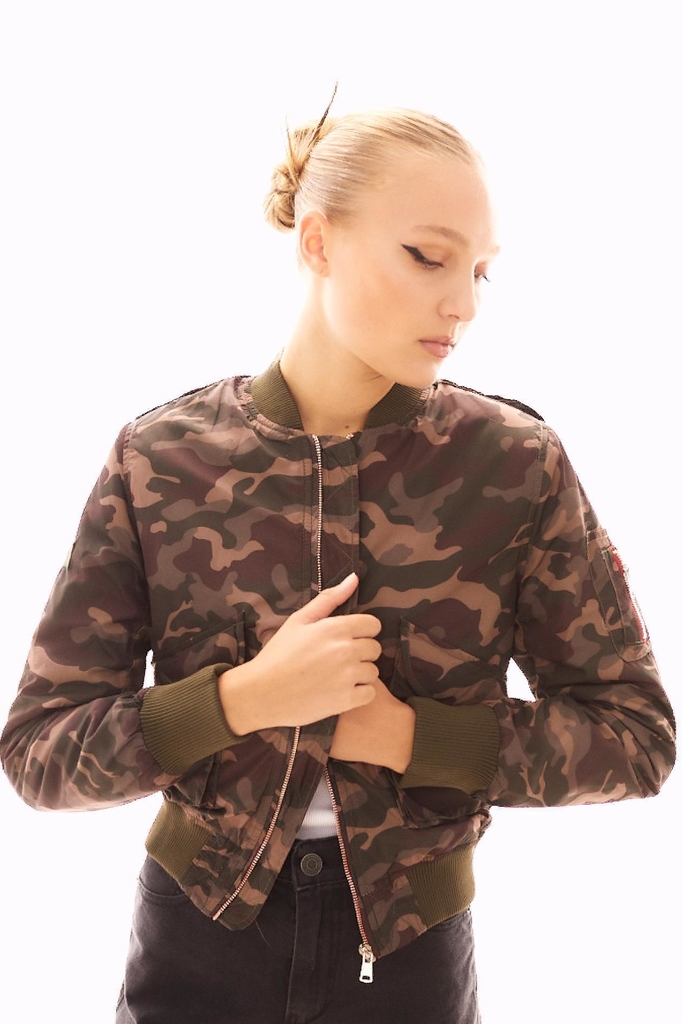 Bomber camuflado hot sale