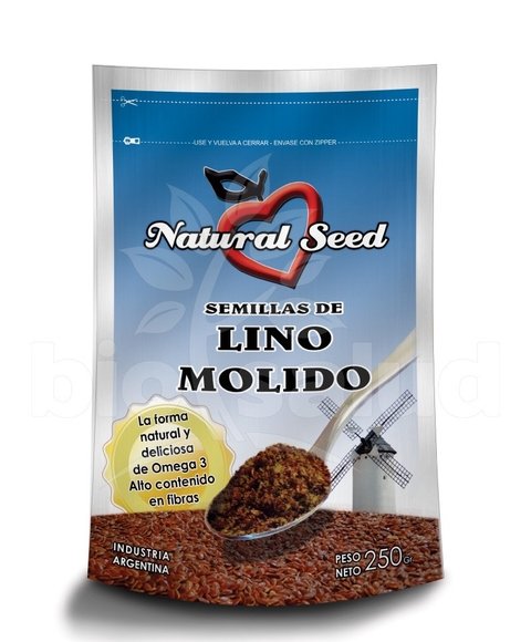 Natural Seed Lino Molido 250gr - Comprar en Tienda NOVA