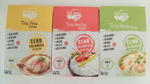 Massa Fit Fideos Konjac Sin Gluten Cero Calorias 200gr