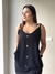 U2523C. Vestido corto NEGRO - comprar online