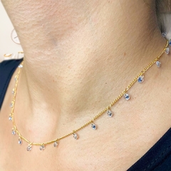 COLAR CHOCKER DE CRISTAL