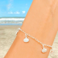 PULSEIRA PRATA925 CONCHA DO MAR - comprar online