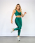 CALÇA LEGGING MERCÚRIO VERDE CANELADA