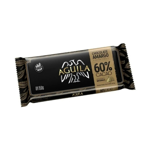 Chocolate 60% cacao x 150 gr AGUILA