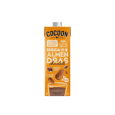 Leche de almendras con chocolate x L COCOON