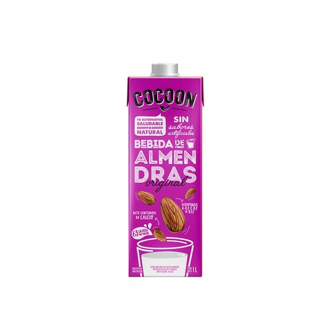 Leche de almendras original x L COCOON