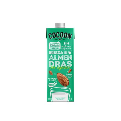 Leche de almendra sin azúcar x L COCOON