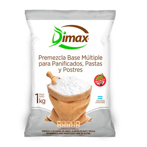 Premezcla base sin TACC DIMAX