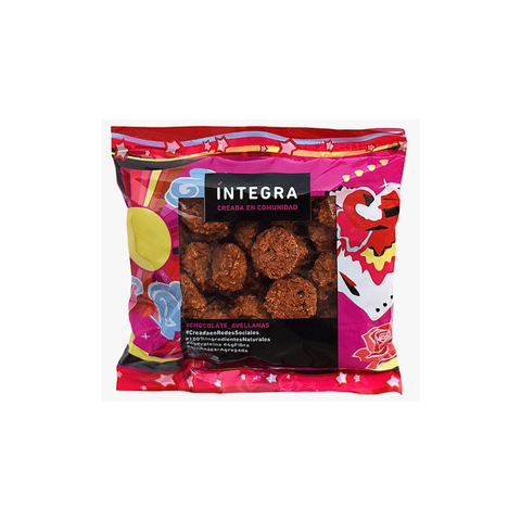 Galletitas de Chocolate y Avellana x 150gr ÍNTEGRA