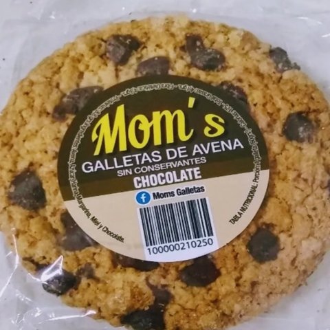 MOM'S GALLETA DE AVENA Y CHOCOLATE