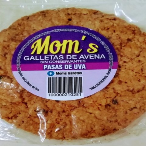 MOM'S GALLETAS DE AVENA Y PASAS