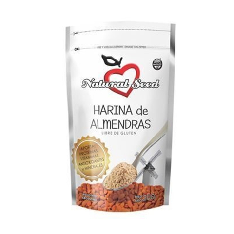 Harina de almendras x 200gr NATURAL SEED