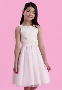 Vestido Infantil Rosa Tule Petit Cherie - comprar online