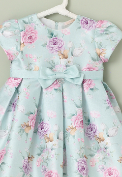 Vestido Infantil Estampado Laço Petit Cherie - comprar online
