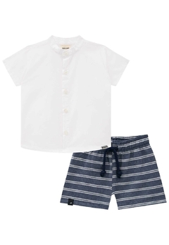 Conjunto de Camisa em Tricoline Johnny Fox - comprar online