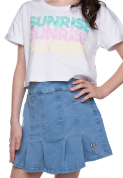 Conjunto Saia Infantil T-Shirt Have Fun - comprar online