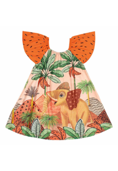 Vestido Infantil Nanai Meia Malha - comprar online