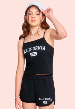 Conjunto Teen Blusa + Short Amora